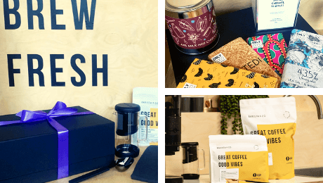 massive coffee competition free stuff and chocolate on instagram