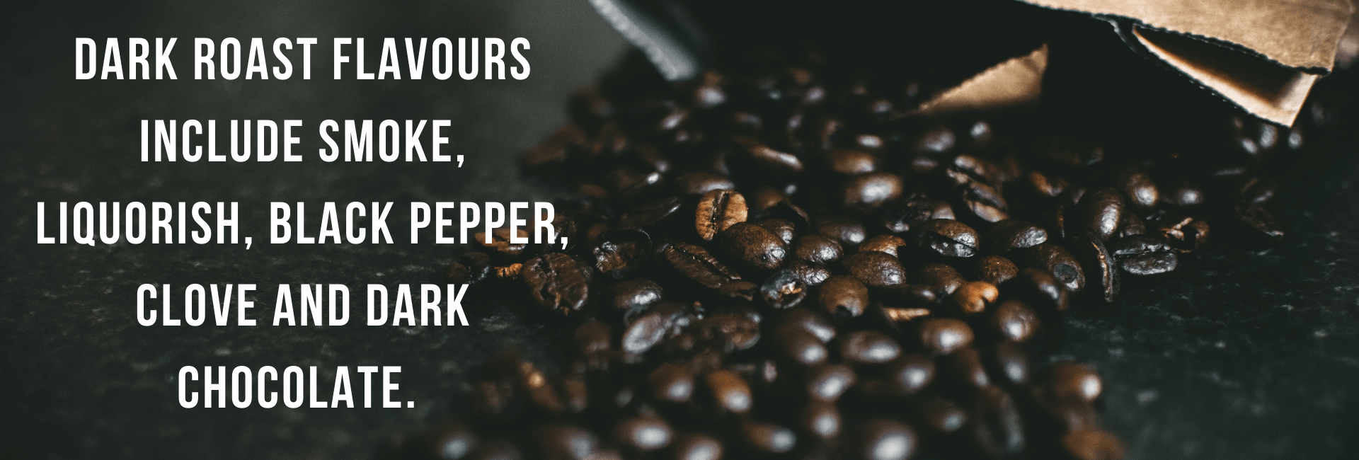 dark roast coffee flavours