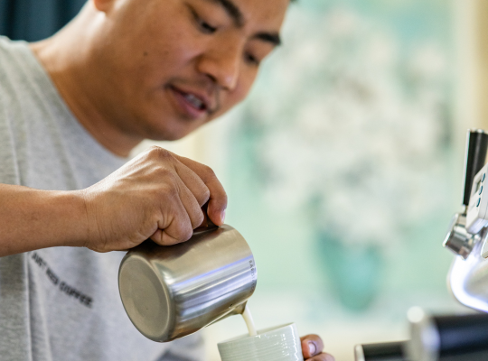 Dhan Tamang designs Barista Pro Pitcher