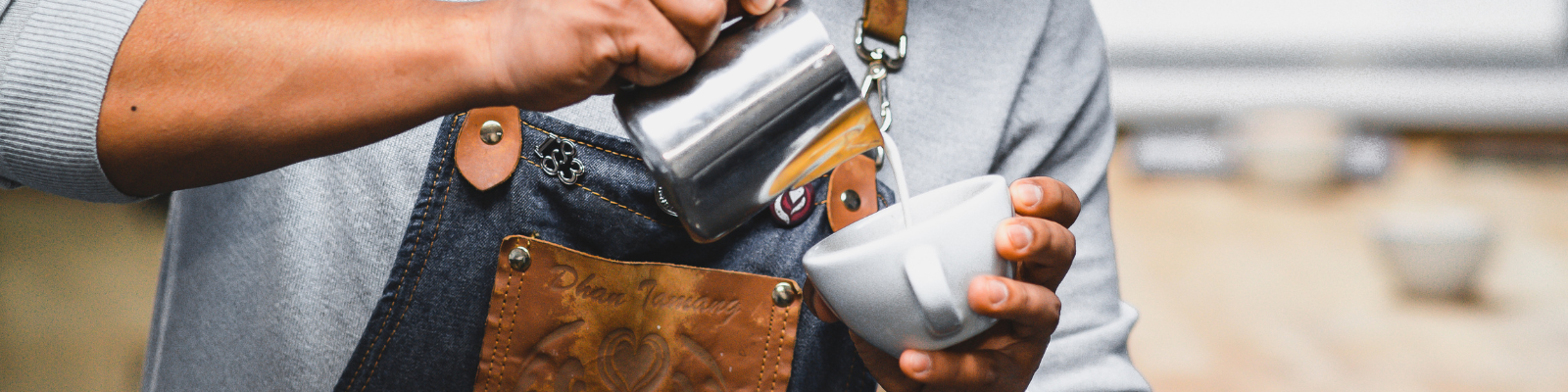 milk pitcher for coffee art