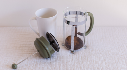 stop grounds getting into cup